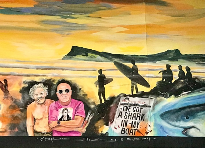 I've got a shark in my boat